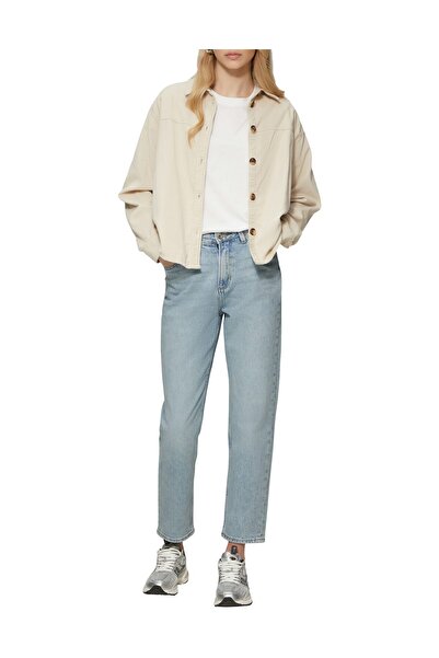 QS by s.Oliver Denim Tizie - Talie înaltă, tăiat la gleznă