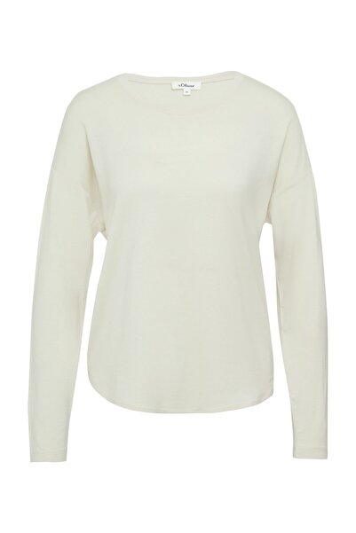 s.Oliver Soft Lyocell Jersey - Casual, Στρογγυλή λαιμόκοψη