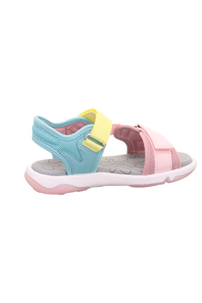 Superfit Pink/Yellow/Blue Girls Sandals 1- 009545 -9010-1 Pebbles