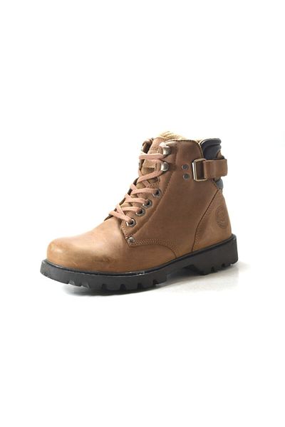 Riccardo Colli Ανδρικές νεανικές μπότες 802 Genuine Oil Leather Sand