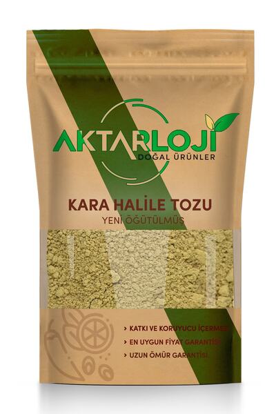 aktarloji 100 Gr Kara Halile Tozu / Yeni Öğütülmüş - Katkısız & Doğal