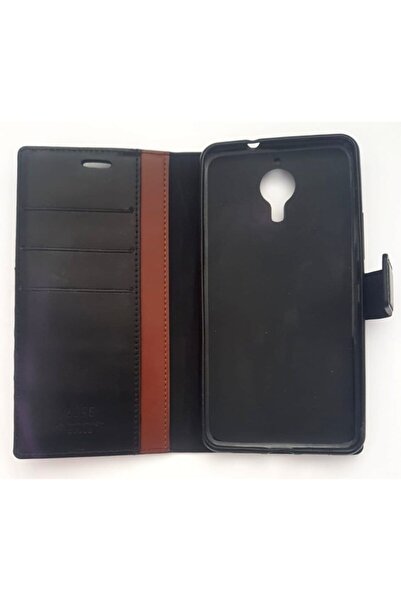 zore General Mobile Gm5 Plus Uyumlu  Lüks Kapaklı Magnum Kılıf