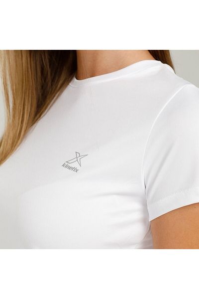 Kinetix Sn230 Basic Pes C Deck T- Tricou alb damă 