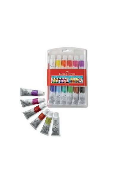 Faber Castell Faber-castell Guaj Boya Tüp 12 Renk