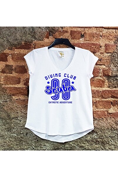 SCUBAPROMO Ronilački klub 90, ležerna majica sa printom