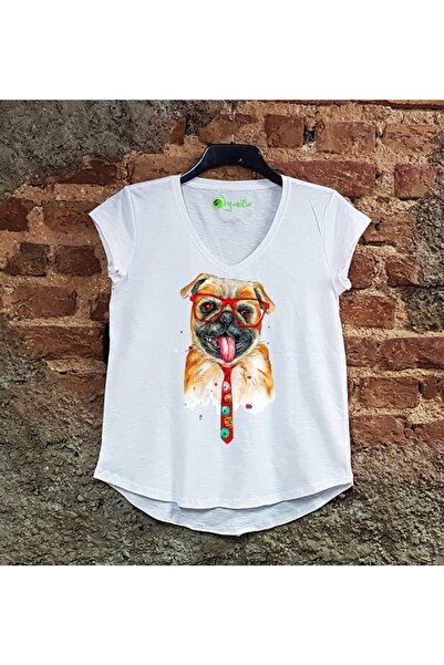 SCUBAPROMO Boss Pug γυναικείο μπλουζάκι casual
