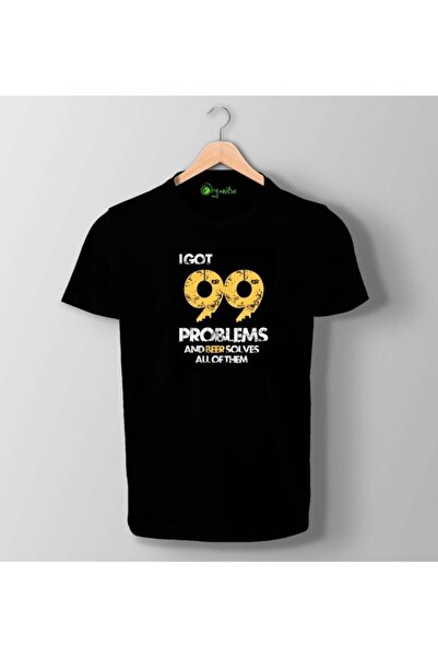 SCUBAPROMO Organizujte majicu unisex sa štampanim devetnaest problemima
