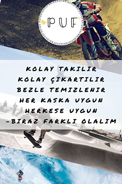 pufnride Puf Kurbağa Snowboard Kayak Bisiklet Motorsiklet Paten Kask Süsü Aksesuarı