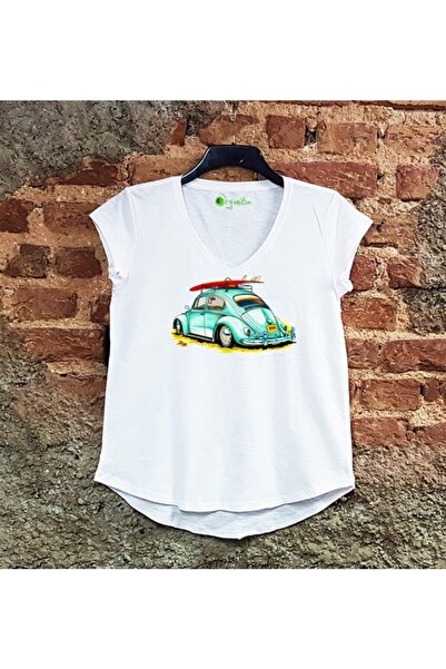 SCUBAPROMO Παιδικό Unisex T-shirt Woswos Beach με μαύρο στάμπα