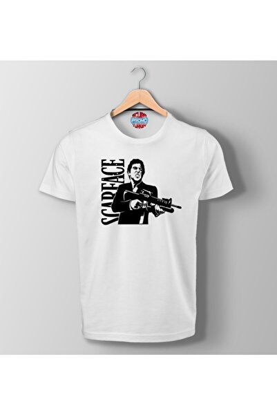 SCUBAPROMO تي شيرت للجنسين مطبوع عليه سكارفيس ألباتشينو