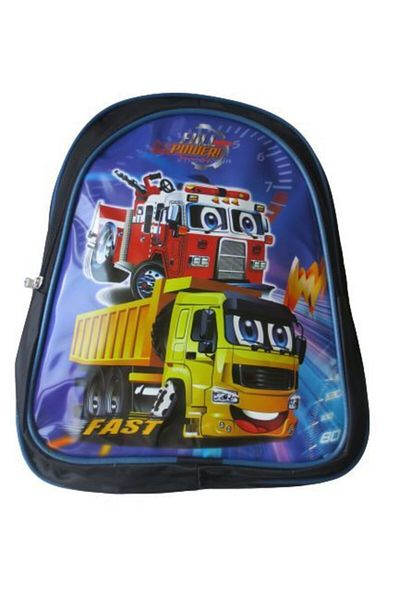 Mikro Boy's School Lunchbox - 3 Compartments Zippered School Lunch Box with Pen Holder Gift