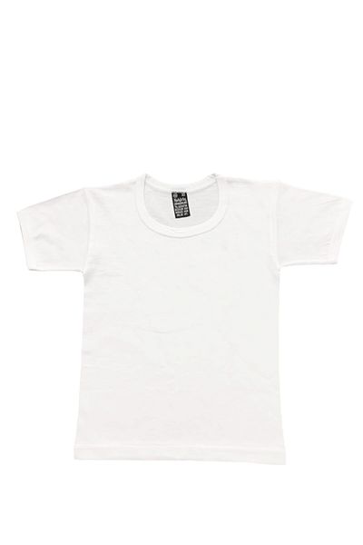 NEHİRİN Boy's Half Sleeve Undershirt 2 Pieces White
