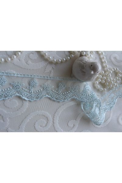 SHERLOCK HOME Legendary Guipure Lace Blue -8f0017