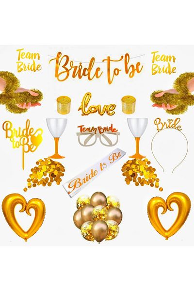 Happyland Bride to Be Set Gold No:2