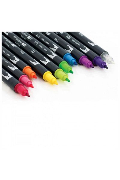 Tombow 20-Piece Perfect Mix Colors Ab-t Dual Brush Pen G.pen Set 56193