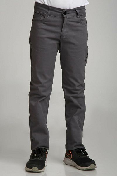 Nacar Unisex Sports Model Gray Canvas Trousers