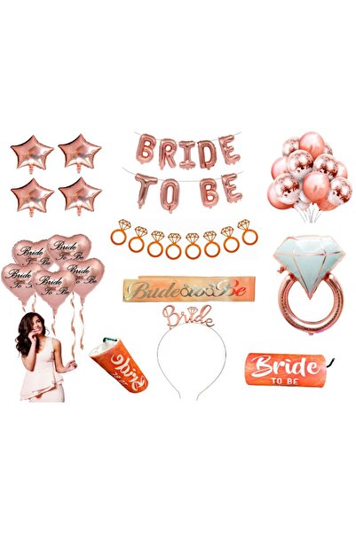 Happyland Bride To Be Rose Gold Set Happydiamond-no:3d