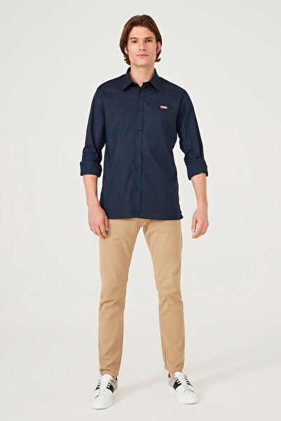 Roberto Cavalli Relaxed Cut Long Sleeve Men's Shirt