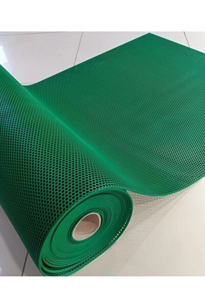 Edoplast 120cm X 10mt Yeşil Zmat Kaydırmaz Havuz Kenarı Paspası Yolluk Kaymaz...