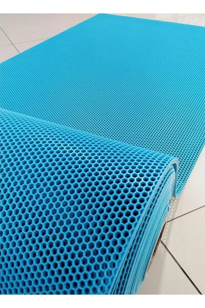 Edoplast 120cm X 10mt Turkuaz Zmat Kaydırmaz Havuz Kenarı Paspası Yolluk Kaym...