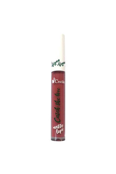 Cecile By Catch The Love Vegan Matte Lips 12