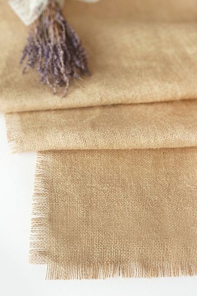 GC Jute Straw Fabric Runner 45cm Width 140 Cm Length