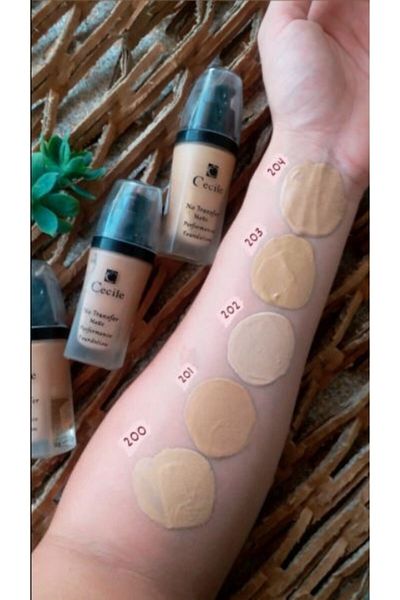 Cecile No Transfer Matte Performance Foundation 202 - Matte Foundation
