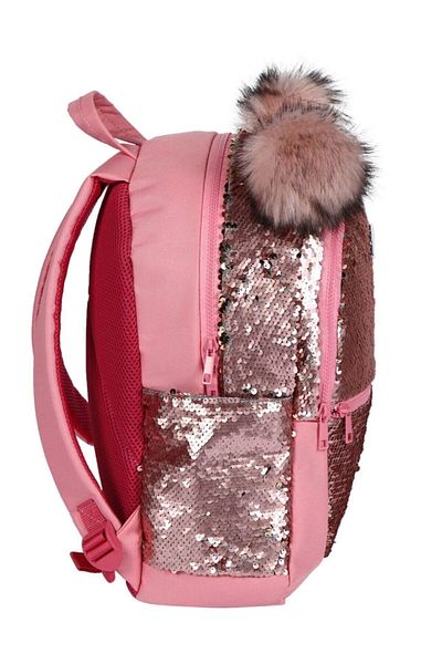 Miss Mirella School Bag Sequined Dried Rose