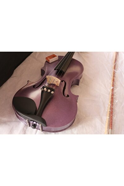 Lodi Keman Lila Simli 1/2 Boy Veya 2/4 Diye De Bilinir Tam Set