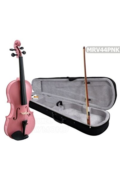 Lodi Keman 2/4 Veya 1/2 Keman Imalattan Özel Renk Pembe Tam Set