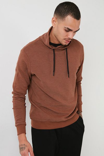 Buratti Βαμβακερό Stand Collar Slim Fit Sweat Ανδρικό Φούτερ 5905032