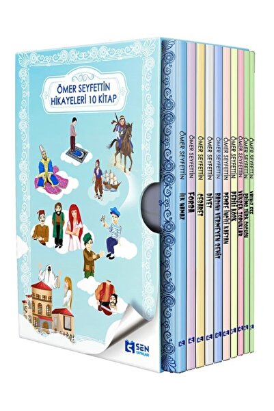 SEN YAYINLARI Ömer Seyfettin Hikayeleri Seti 10 Kitap (kutulu)