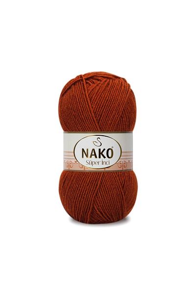 NAKO Πλεκτό νήμα χειρός Super Pearl 25% Μαλλί 6679 Πλακάκι