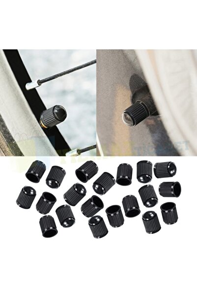 yılmazetic Plastik Siyah Sibop Kapağı Motosiklet Bisiklet Araba Için Parlak 2...