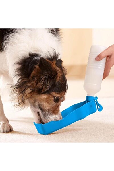 Velina Home Kedi Köpek Su Matarası Seyahat Suluğu Hazneli 500 Ml.