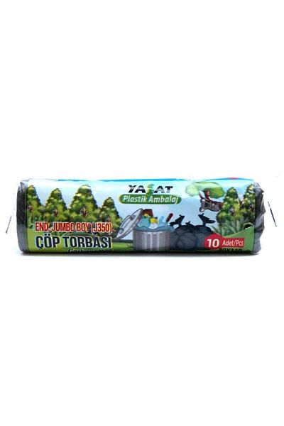 YAŞAT Garbage Bag Jumbo Size J350 10 Pieces 20 Packs