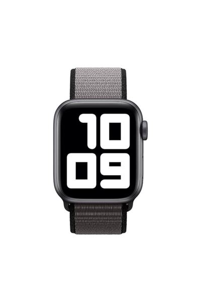 Nezih Case حبل/حزام 42/44/45/49 ملم لساعة Apple Series 2/3/4/5/6/7/8/9/se متوافق مع حبل شبكي باللون الرمادي