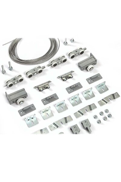 Albatur 120 Kg Ayarlı Halatlı Senkronize Sürgülü Kapı Sistemi