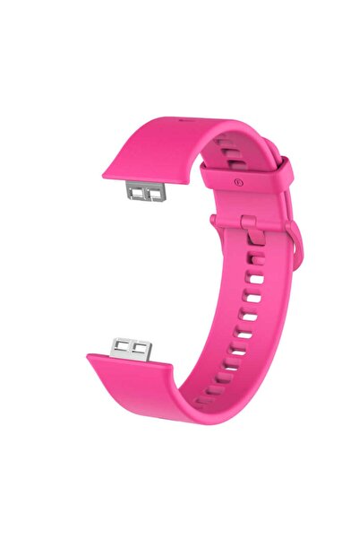 Nezih Case Huawei Watch Fit / Fit Elegant Uyumlu A Kalite Silikon Kordon