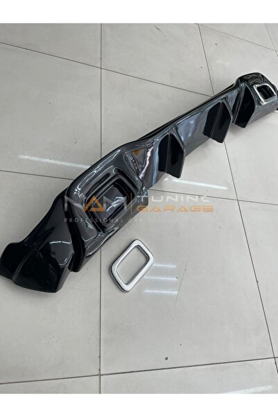 NamTuning Clio 4 Rs Dfizüör Plastik Piano Black Egzoz Ucu