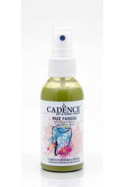 Cadence Kumaş Sprey Boya 1122 Koyu Kiwi 100ml
