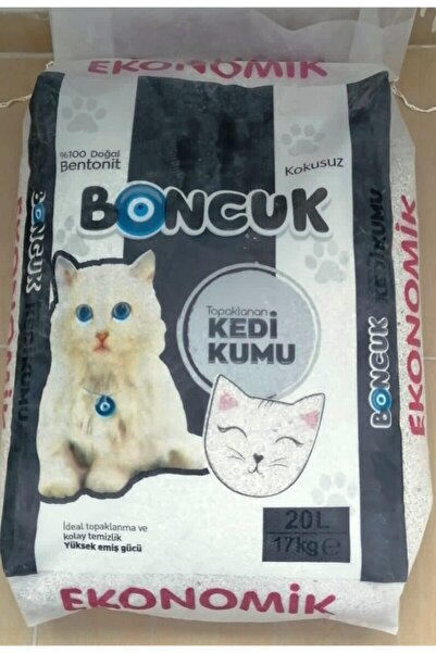 Bentonit Beyaz Kedi Kumu 20 Lt