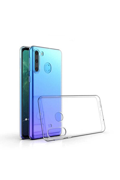 Samsung A11 Silikon Kamera Korumalı Kılıf Şeffaf