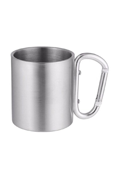 NURGAZ Çift Katmanlı Çelik Kupa Karabinalı