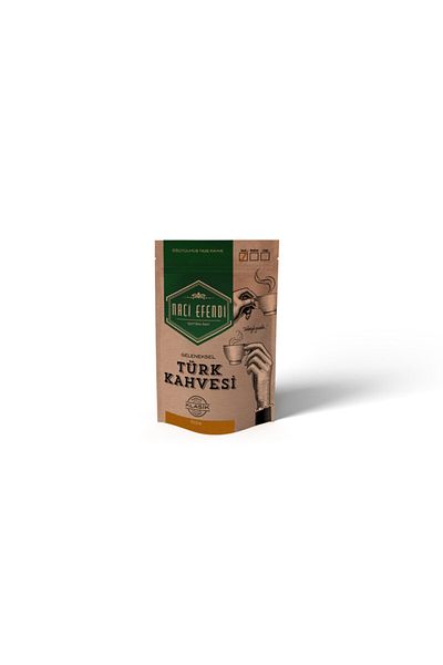 MEŞHUR SAFRANBOLU LOKUMCUSU Naci Efendi Daily Fresh Shoot Turkish Coffee 100 gr
