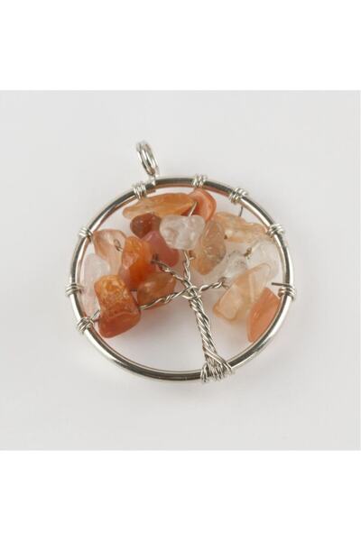Angel Of Life Agate Natural Stone Pendant
