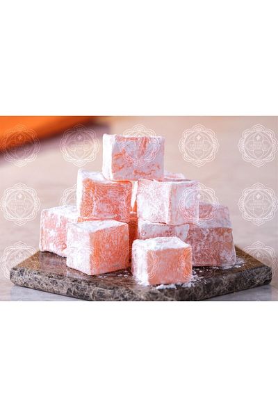 MEŞHUR SAFRANBOLU LOKUMCUSU 1 kg Orange Powdered Turkish Delight