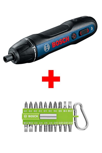 Bosch Go Iı 3,6v Akülü Vidalama Makinesi ( Dıy-p 21 Parça Yeşil Cep Vidalama Aksesuar Seti Hediye)