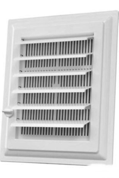 GİM Plastic Vent Bathroom WC Ventilation Vent Cover 40x50