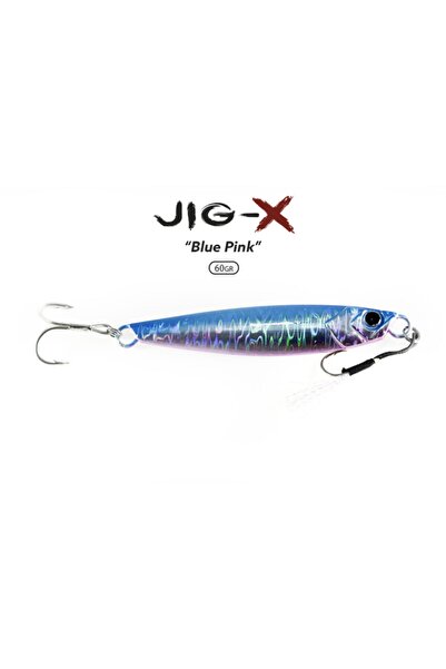 Fujin Jig-x 60gr Shore Jigging - Jig Yem Zebra Glow